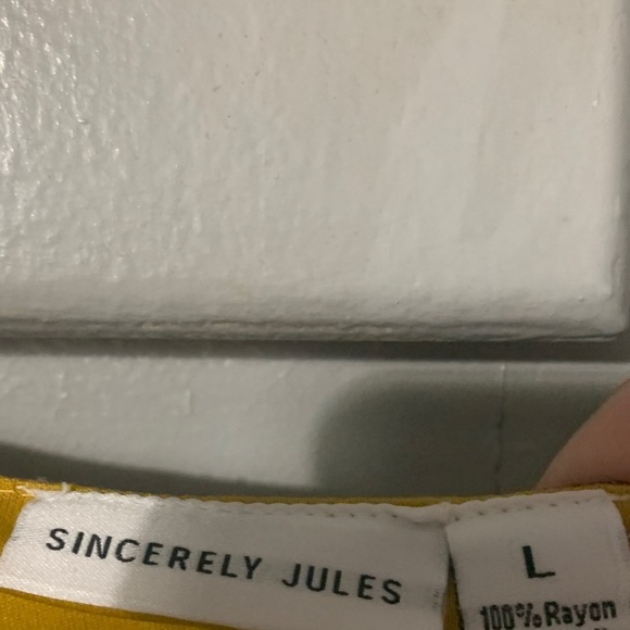 Sincerely Jules Yellow Floral Midi Dress - Picture 2 of 7